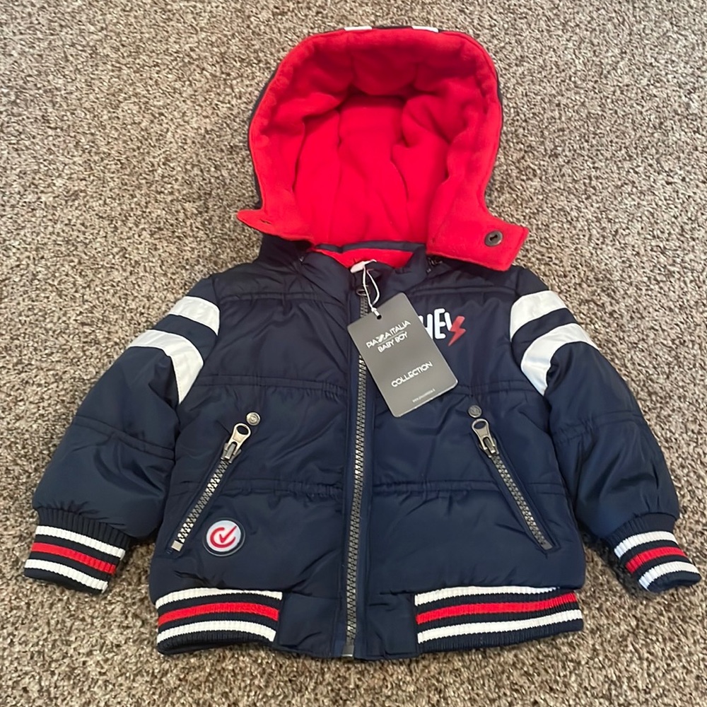Brand new PiazaItalia baby jacket. Size 3-6 months